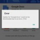 Ошибка 194 при скачивании с Google Play Маркет