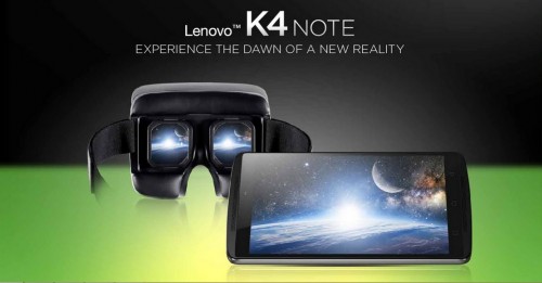 Мьюзикфон Lenovo К4 Note с технологией Dolby Atmos и гарнитурой VR официально представлен в Индии
