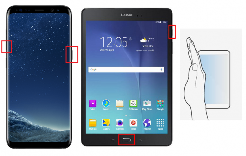 Как сделать скриншот на Samsung Galaxy?