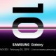 Официально: анонс Samsung Galaxy S10 состоится 20 февраля