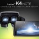 Мьюзикфон Lenovo К4 Note с технологией Dolby Atmos и гарнитурой VR официально представлен в Индии