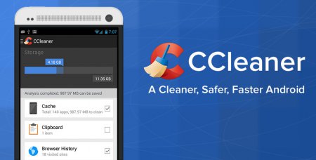Piriform представила бета-версию CCleaner для Android-устройств