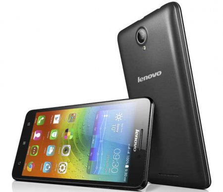 Классический смартфон Lenovo A5000 — бюджетная модель для России