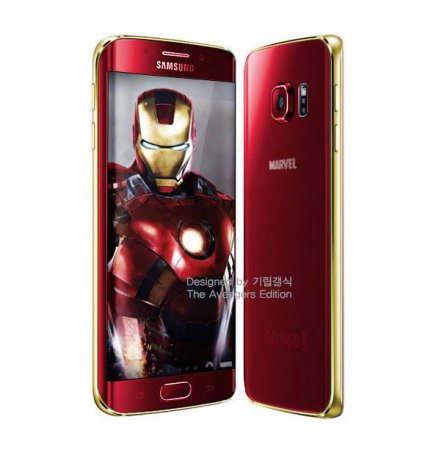 Смартфон Железного человека: готовится к выходу стилизованный Galaxy S6 Edge