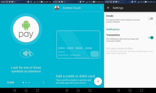 Google запустила платежную систему Android Pay
