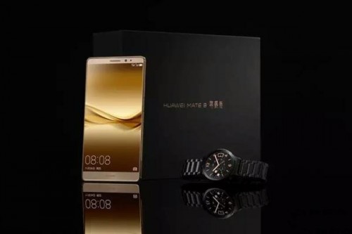 Элитная версия Huawei Mate 8 в подарочном комплекте с часами за $1048