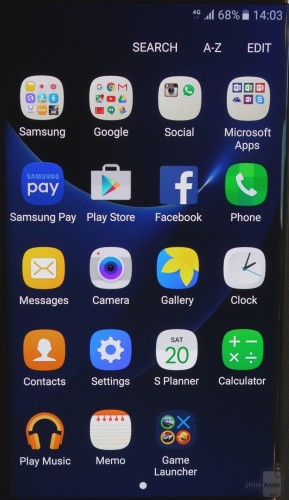 Новый интерфейс TouchWiz на Samsung Galaxy S7 и S7 edge