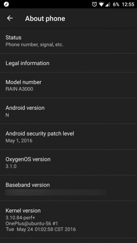 Подтвердились некоторые характеристики OnePlus 3