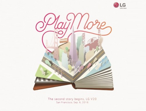 LG V20 представят 6 сентября в Сан-Франциско