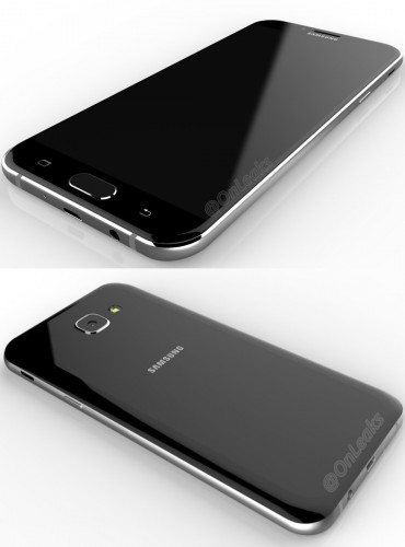 Рендеры Samsung Galaxy A8 (2016): смартфон со странностями