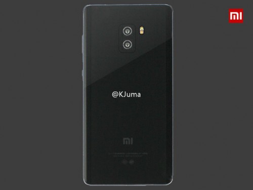 Свежее изображение Xiaomi Mi Note 2 демонстрирует двойную вертикальную камеру
