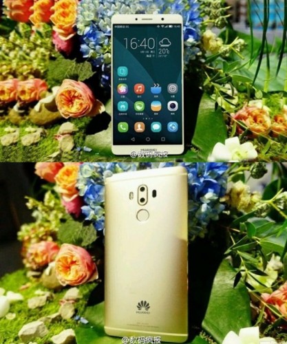 Huawei Mate 9 показался на свежих фото