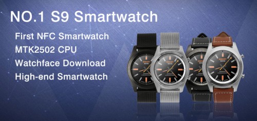No1 S9: умные часы с поддержкой NFC и выбором обоев для циферблата