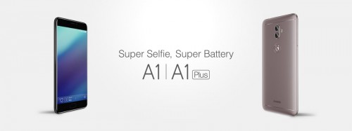 Анонс Gionee A1 и A1 Plus: смартфоны для любителей селфи