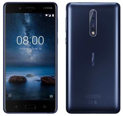 Технические характеристики Nokia 8, цвета и цена