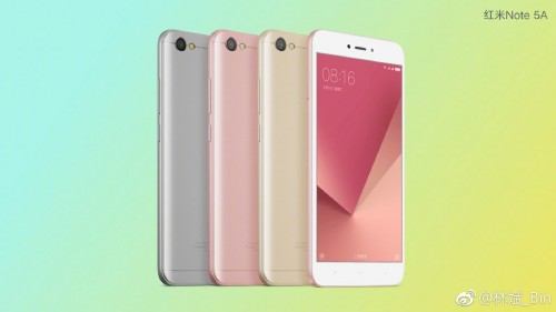 Xiaomi Redmi Note 5A: президент компании рассекретил дизайн смартфона до его запуска