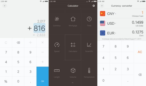 Удобное приложение Mi Calculator от Xiaomi появилось в Google Play