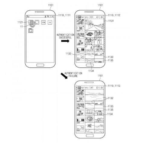 Одобрен патент Samsung для сканера отпечатков пальцев на дисплее
