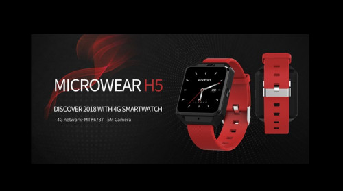 Смарт-хронометр Microwear H5 с 4G: часы, телефон и фитнес-браслет