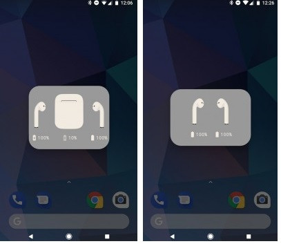 Android + AirPods: приложения, показывающие уровень заряда наушников