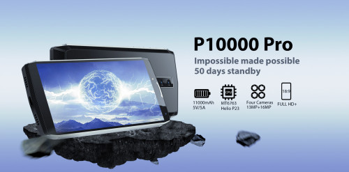 Blackview P10000 Pro с мощной батареей на 11 000мАч