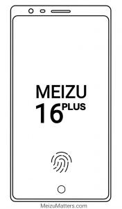 Meizu 16 может получить сенсорный датчик отпечатков пальцев и более тонкие рамки, чем iPhone X