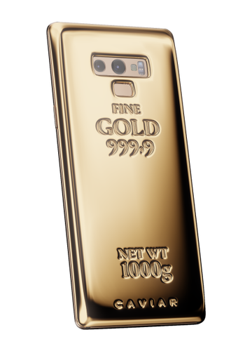 Caviar Galaxy Note 9: в России в золотом корпусе