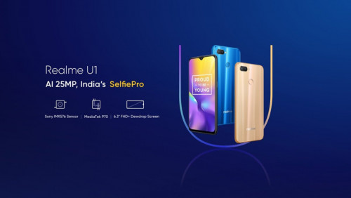 Realme анонсировала смартфон U1 с чипсетом Helio P70 и селфи-камерой на 25МП по цене 170 долларов США
