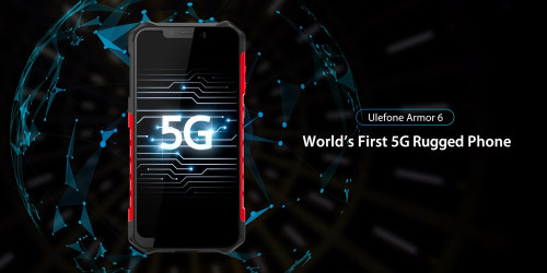 Ulefone Armor 6 станет первым в мире защищенным смартфоном 5G