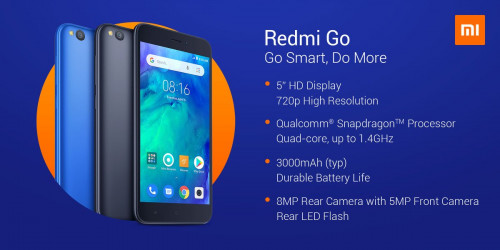 Xiaomi запускает доступный смартфон Redmi Go в Европе по цене 80 евро