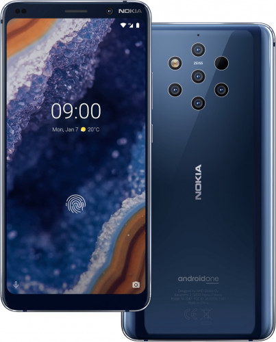 Выпущен Nokia 9 PureView с пента-камерой: дизайн, характеристики и цена