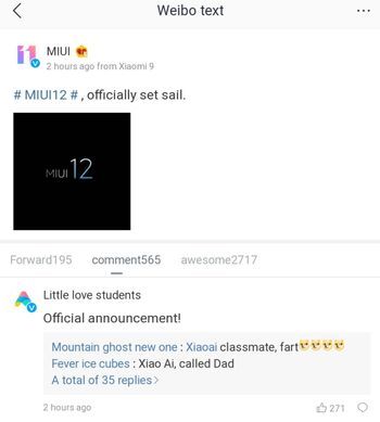 Xiaomi официально подтверждает запуск MIUI 12 в конце текущего года