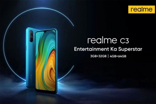 Бюджетный смартфон Realme C3 получит чипсет Helio G70 и мощный аккумулятор емкостью 5000 мАч